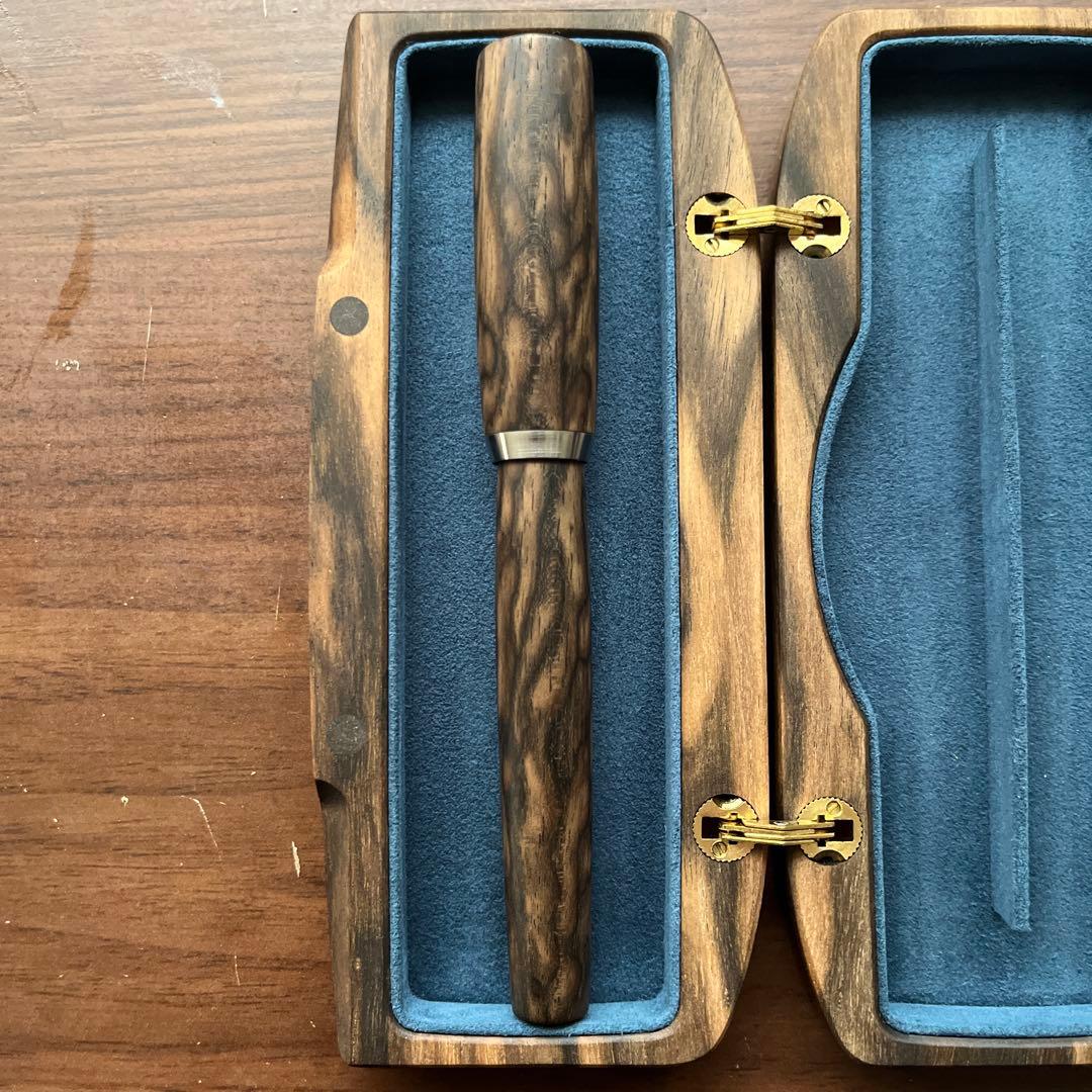 工房楔 黒柿孔雀杢 クローズドエンド楔 コンプロット デューエ