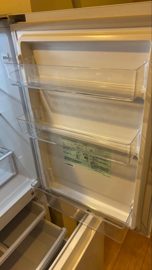 【送料込み】AQUA 冷蔵庫 AQR-20P(W) 2023年製 一人暮らし