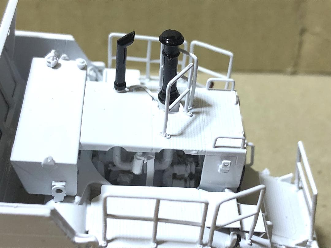 キャタピラー657Gコールスクレーパー 1/87HOスケール　ブラスモデル