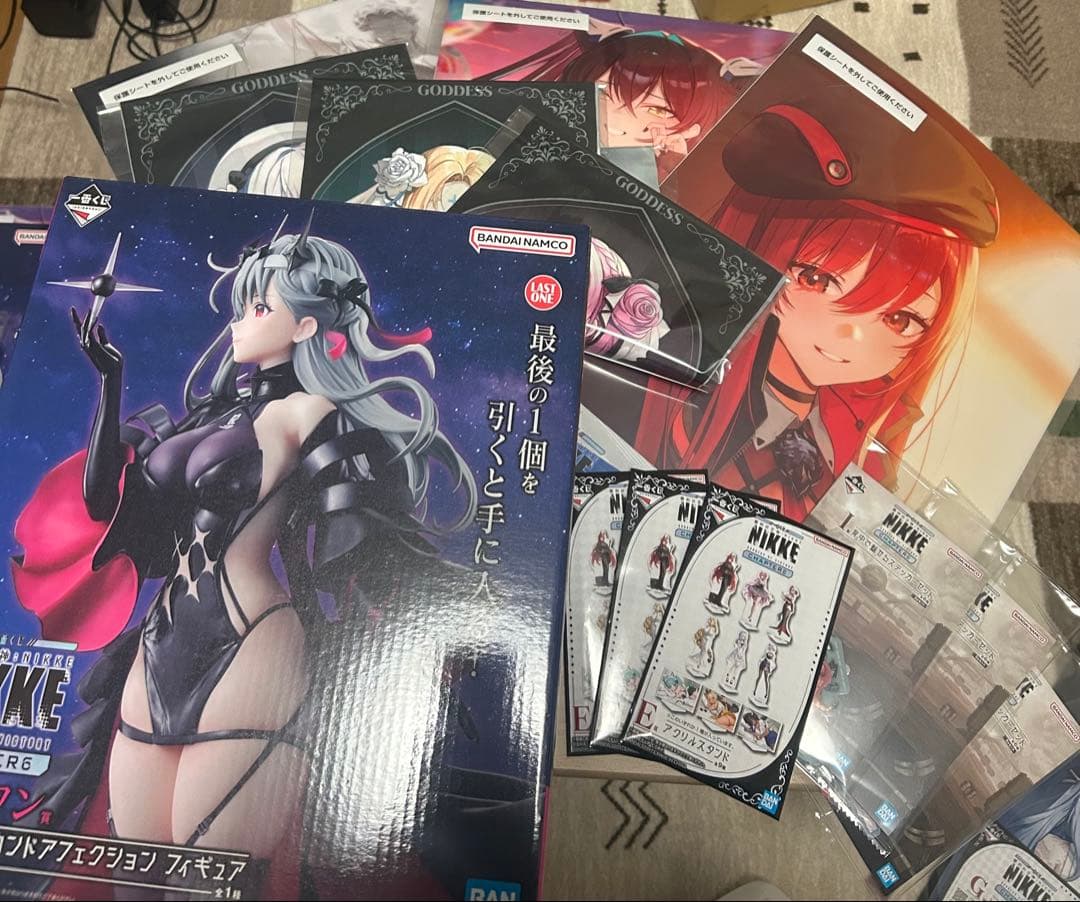 一番くじ ニケ ラストワン　A賞　モダニア ラピ　フィギュア　おまけ多数