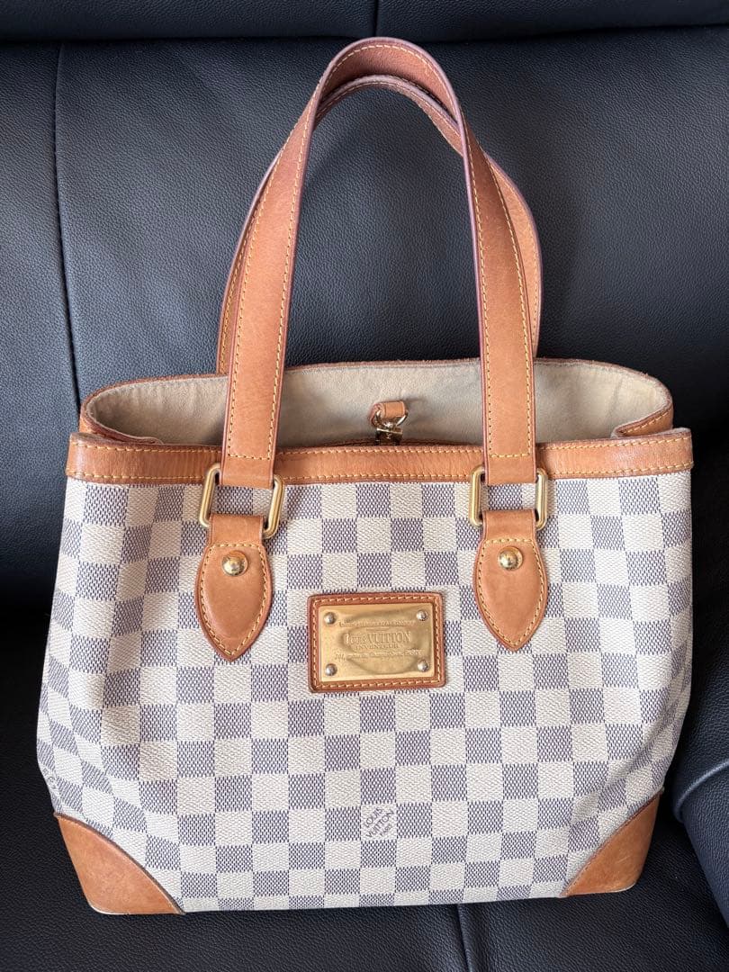 ルイ・ヴィトントートバッグ ダミエ・アズールハムステッド PM