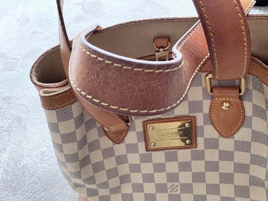 ルイ・ヴィトントートバッグ ダミエ・アズールハムステッド PM