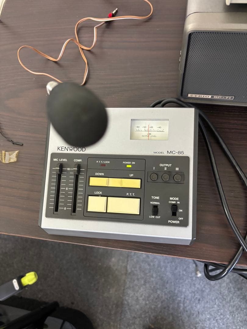 Kenwood TS-670 受信機とスピーカーセット