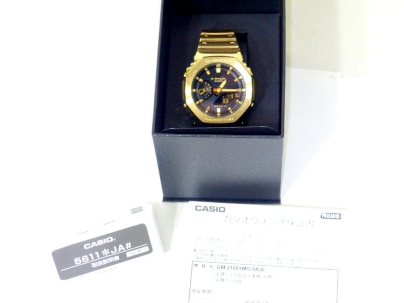 2465新品 カシオ G-SHOCK gm-2100ymg-9ajf 保証期間内