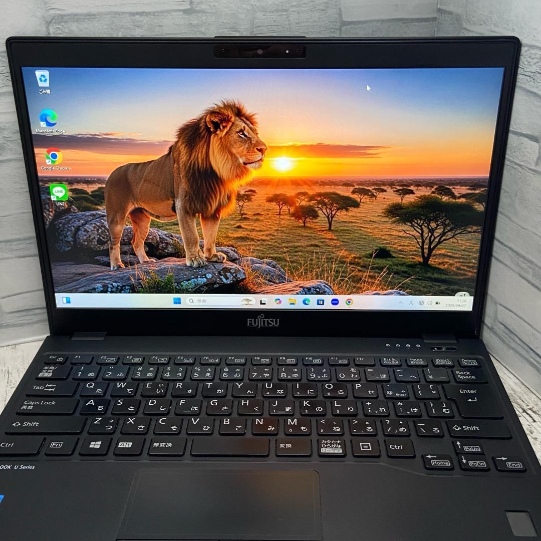 軽量薄型 i5 第8世代 富士通 ノートPC Win11 Office