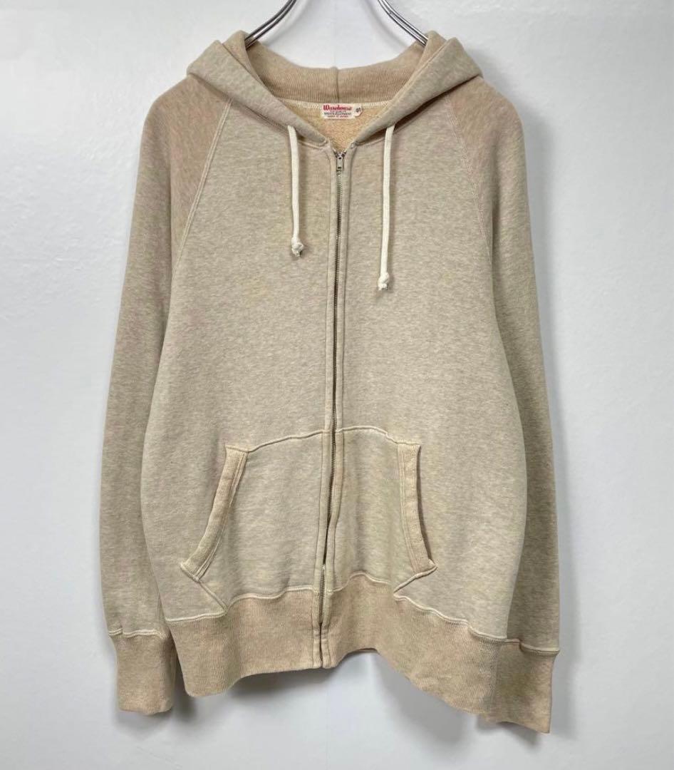 WAREHOUSE ジップパーカー