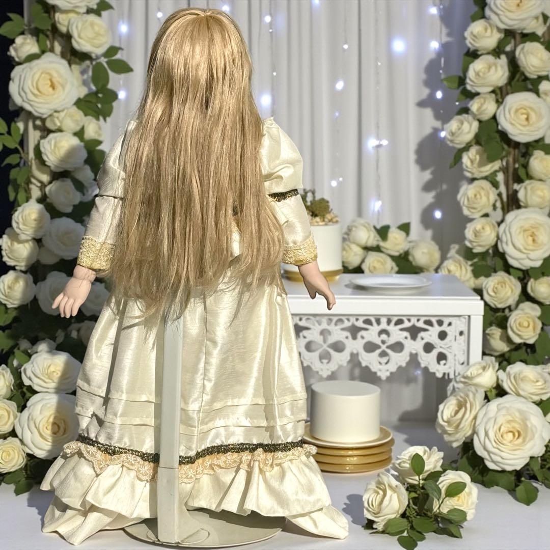 焼きみかん ウエディング ビスクドール ジュモー 幸せを運ぶ人形