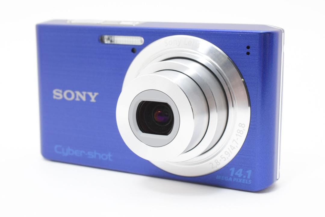 【美品】SONY Cyber-shot DSC-W610 ブルー　動作確認済