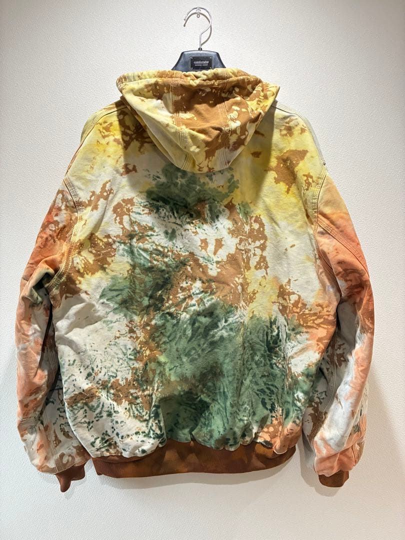 Carhartt アクティブジャケット　タイダイ　カーハート duck