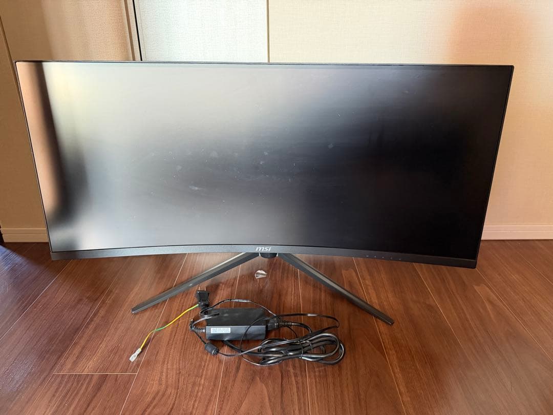 MSI 湾曲ゲーミングモニター Optix MAG342CQR【ジャンク】
