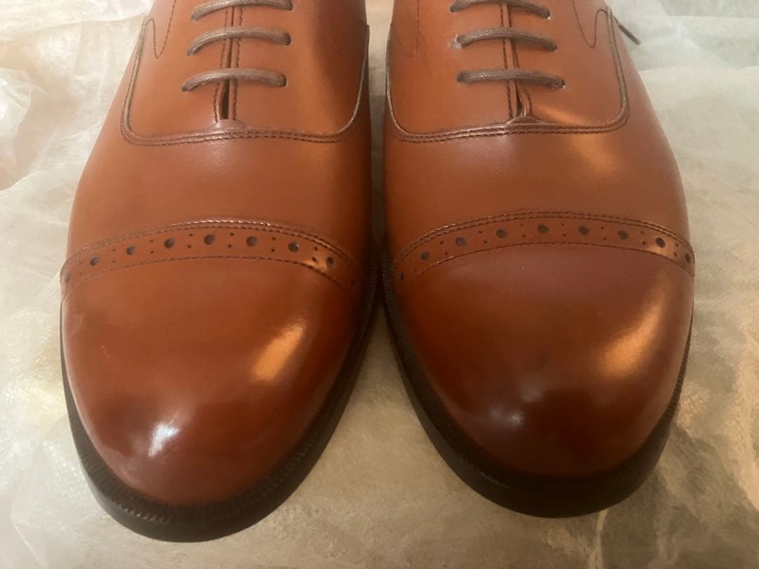 【未使用品】❤️値下❤️REGALブラウン レザー ドレスシューズ 24.5cm