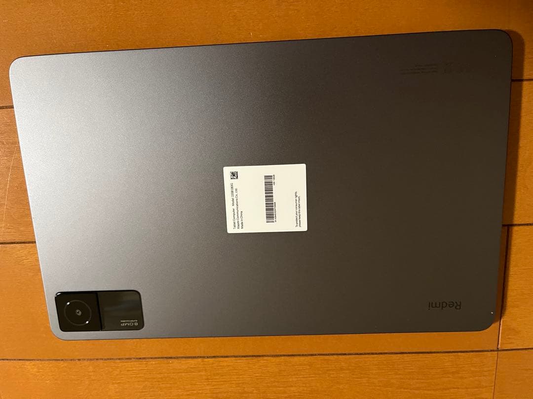 【超美品・完品】Xiaomi Redmi Pad グレー フィルム、ケース付