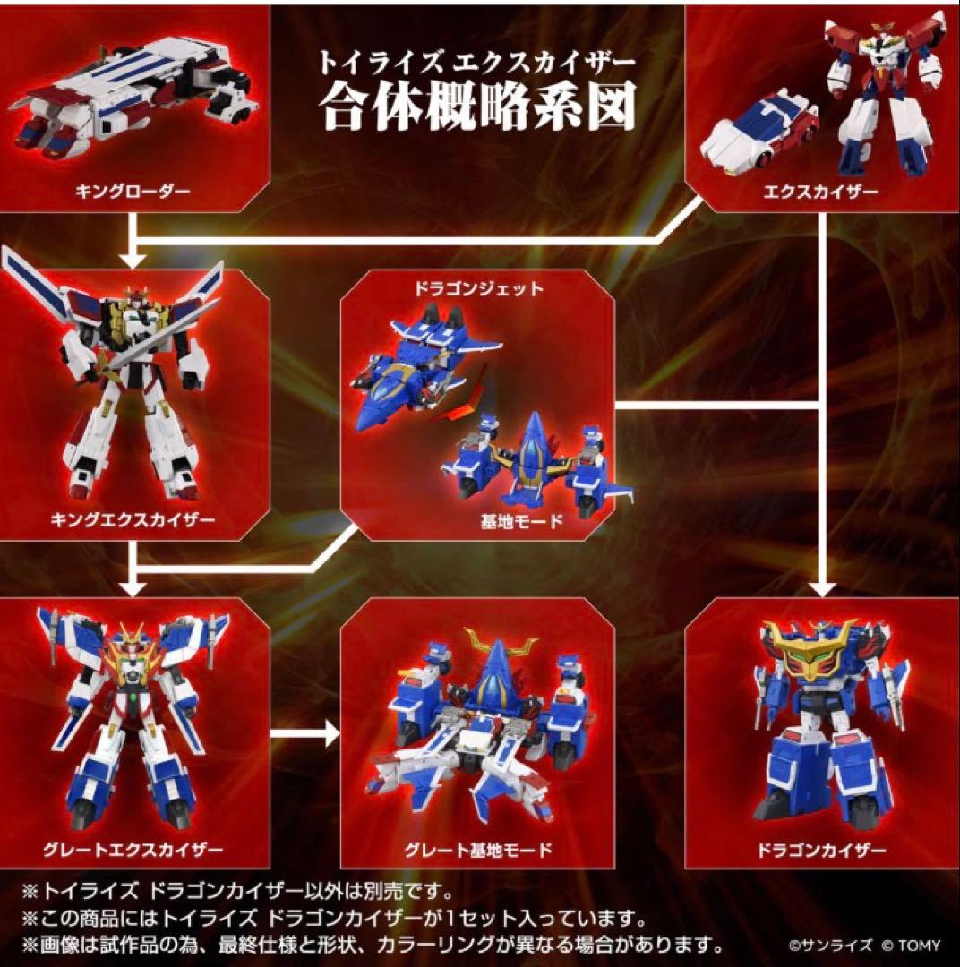 トイライズ ドラゴンカイザー＋エクスカイザー カイザーソードセット