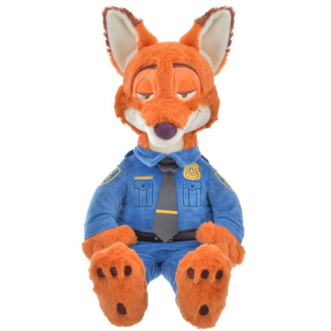 ニック・ワイルド ぬいぐるみ うとうと ディズニーストア ニック ズートピア