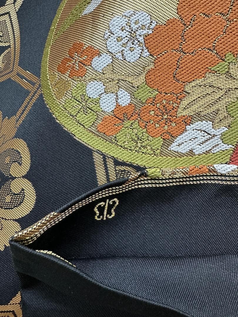 逸品 千總 赤地 刺繍 流水文 花 桐 振袖 川島織物 フルセット 松坂屋誂え