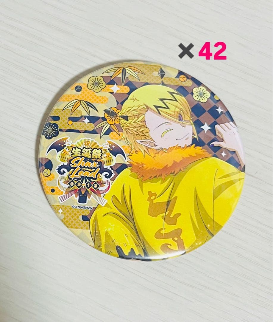 魔入間 リード 生誕祭 缶バッジ