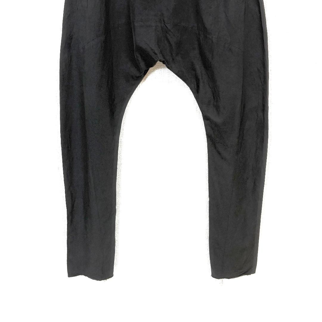 【美品】 JULIUS×ISETAN サルエルパンツ 2 ブラック 伊勢丹限定