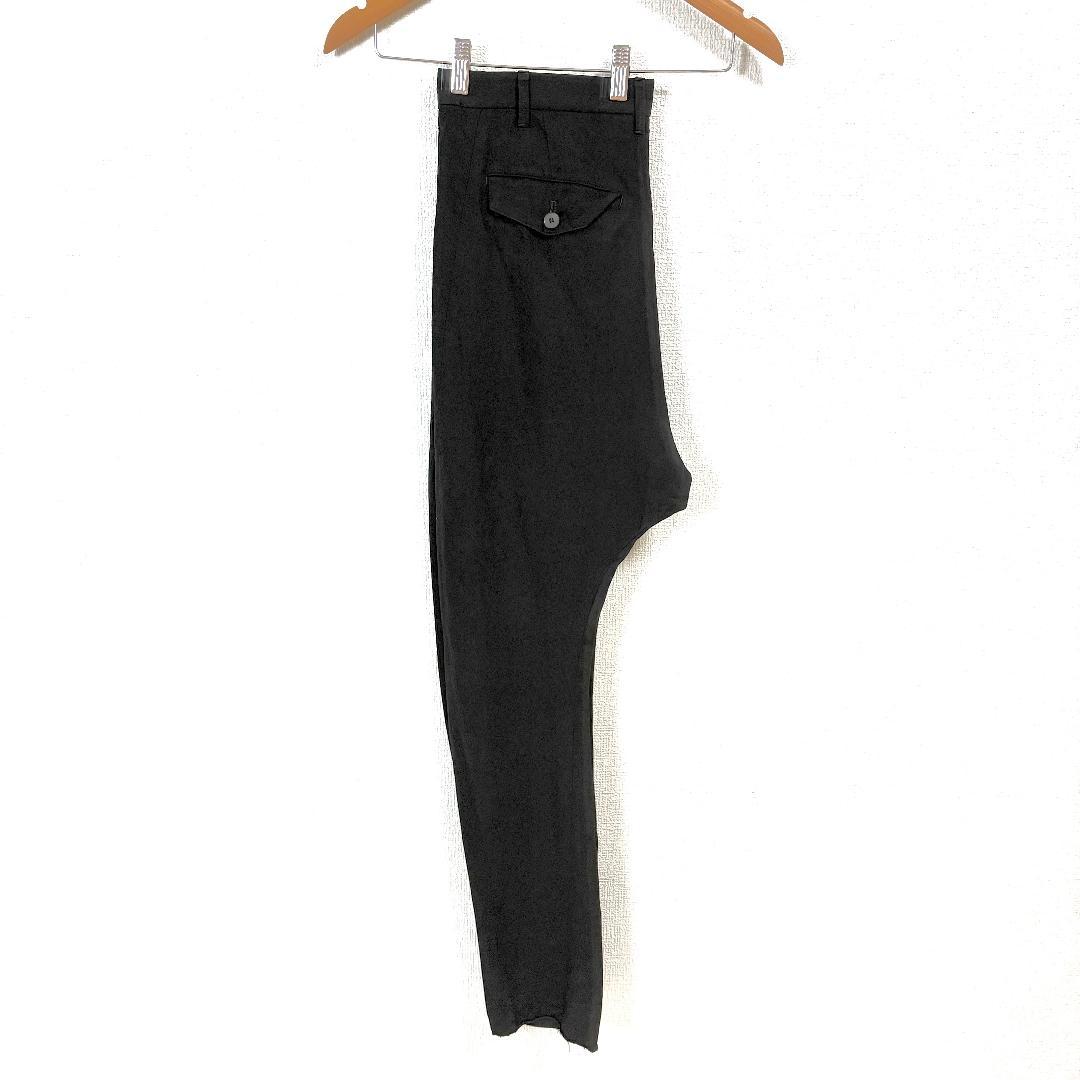 【美品】 JULIUS×ISETAN サルエルパンツ 2 ブラック 伊勢丹限定
