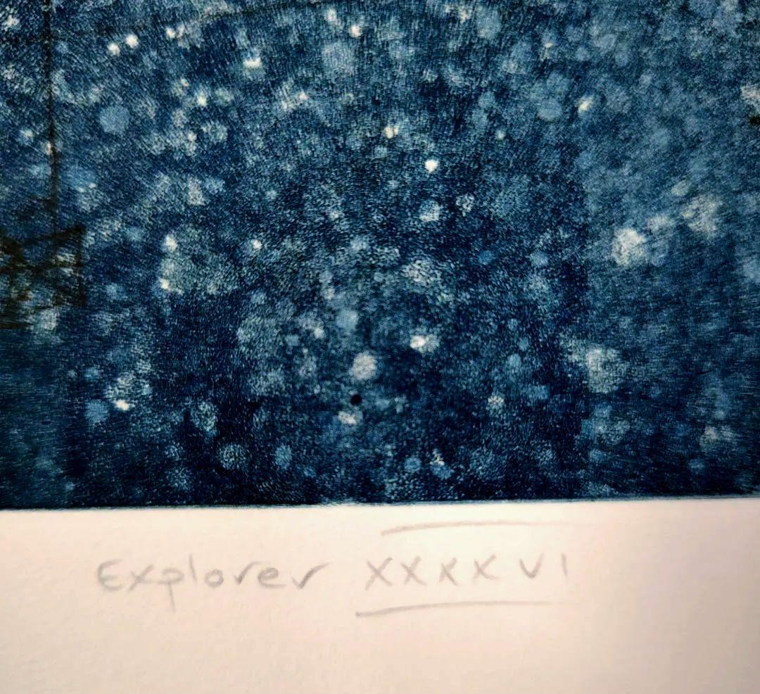 特価◯絵画　カラー銅版画　シ―ト