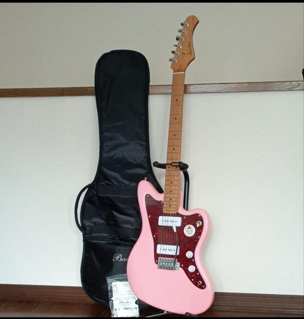 ほぼ新品バッカス　ジャズマスタータイプ　bacchus BJM-1-RSM