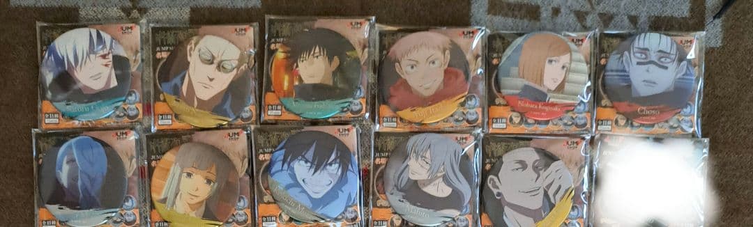 呪術廻戦 名場面缶バッジ vol.4 全種類セット コンプリート 五条悟 11点