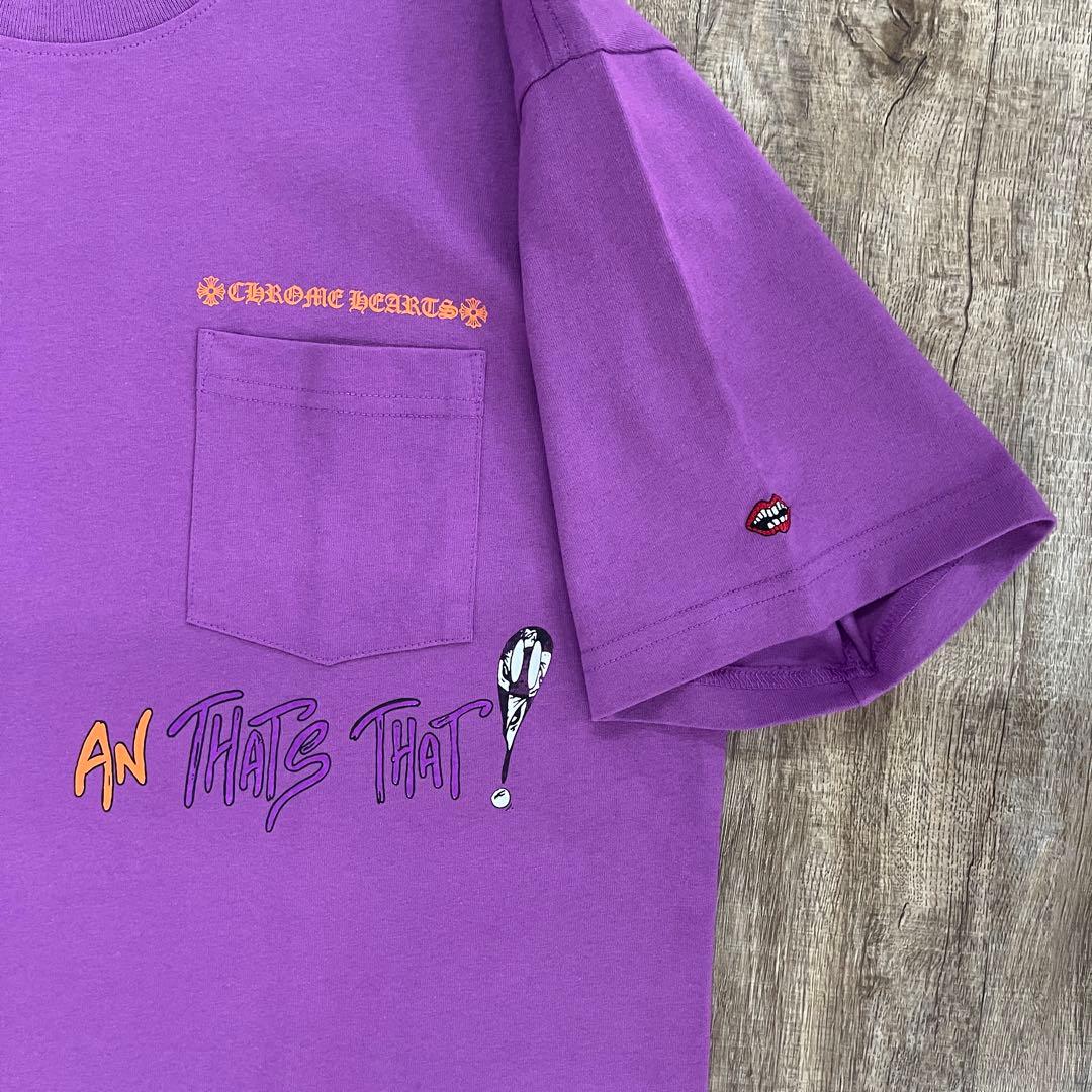 【年末セール】31日まで 新品未使用 クロムハーツ マッティボーイtシャツ紫XL