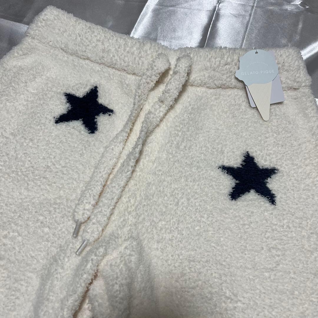 ジェラピケ　パジャマ星柄セットアップ