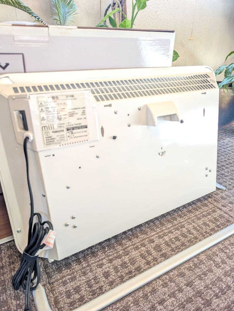 北欧millパネルヒーター 1000W /山善
