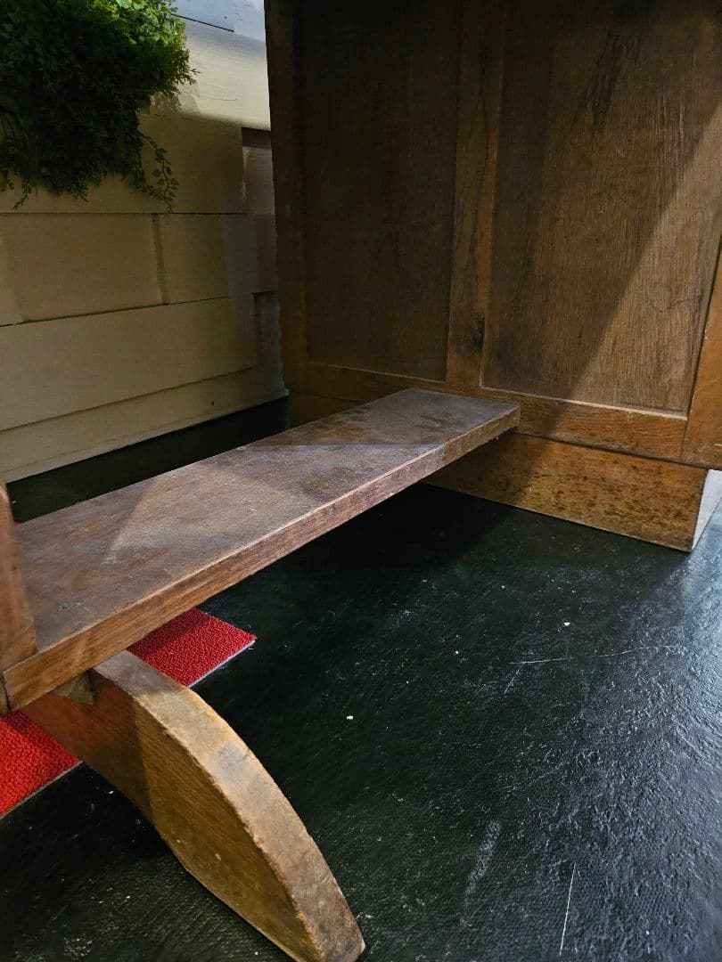 デスク　机　学習机　引き出し　テーブル　作業台　木製　昭和レトロ　アンティーク