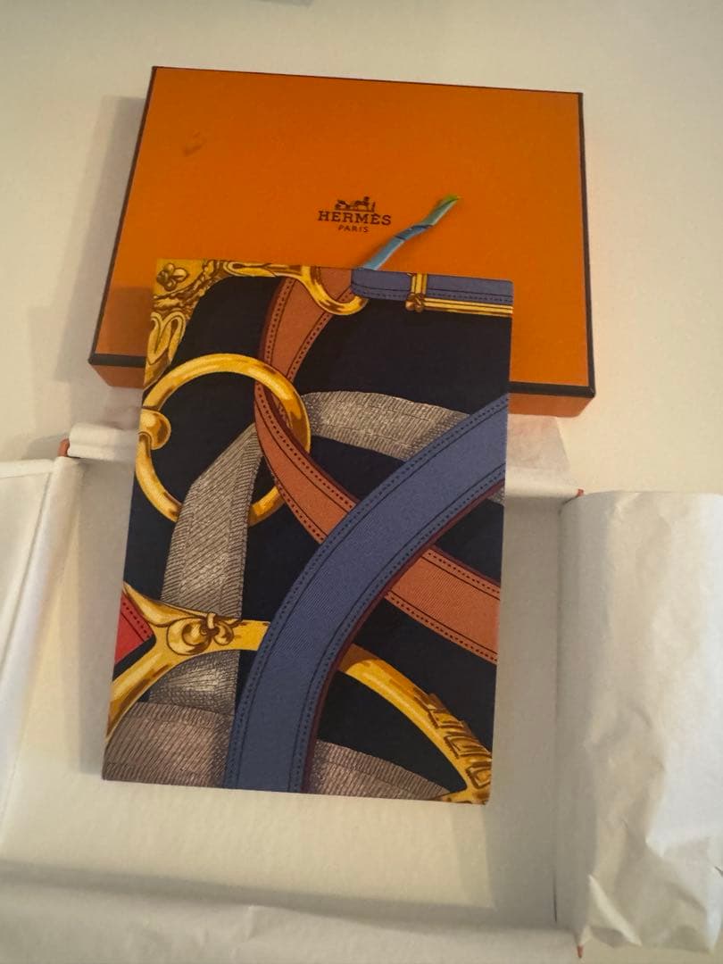 HERMES シルク　ノート　メモ帳