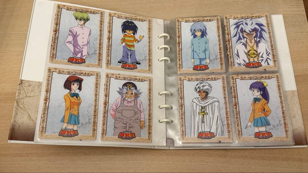 【希少】遊戯王コレクションアルバム (バインダー)＋カード50枚 天田印刷