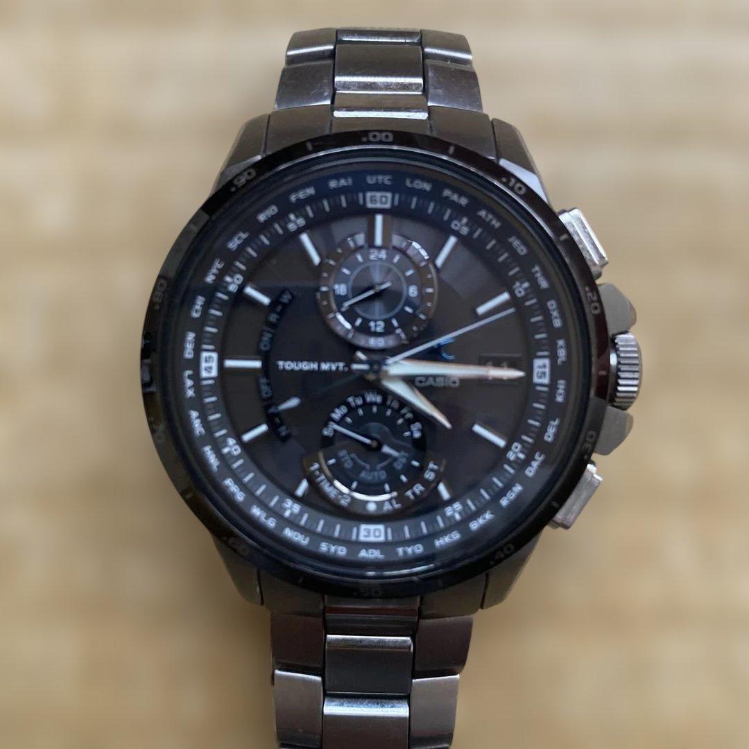 タケさんカシオ　オシアナス電波ソーラー