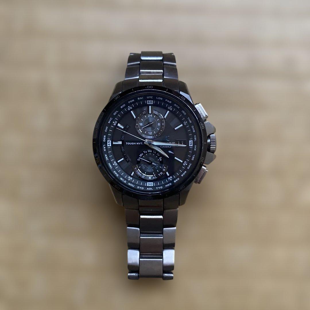 タケさんカシオ　オシアナス電波ソーラー