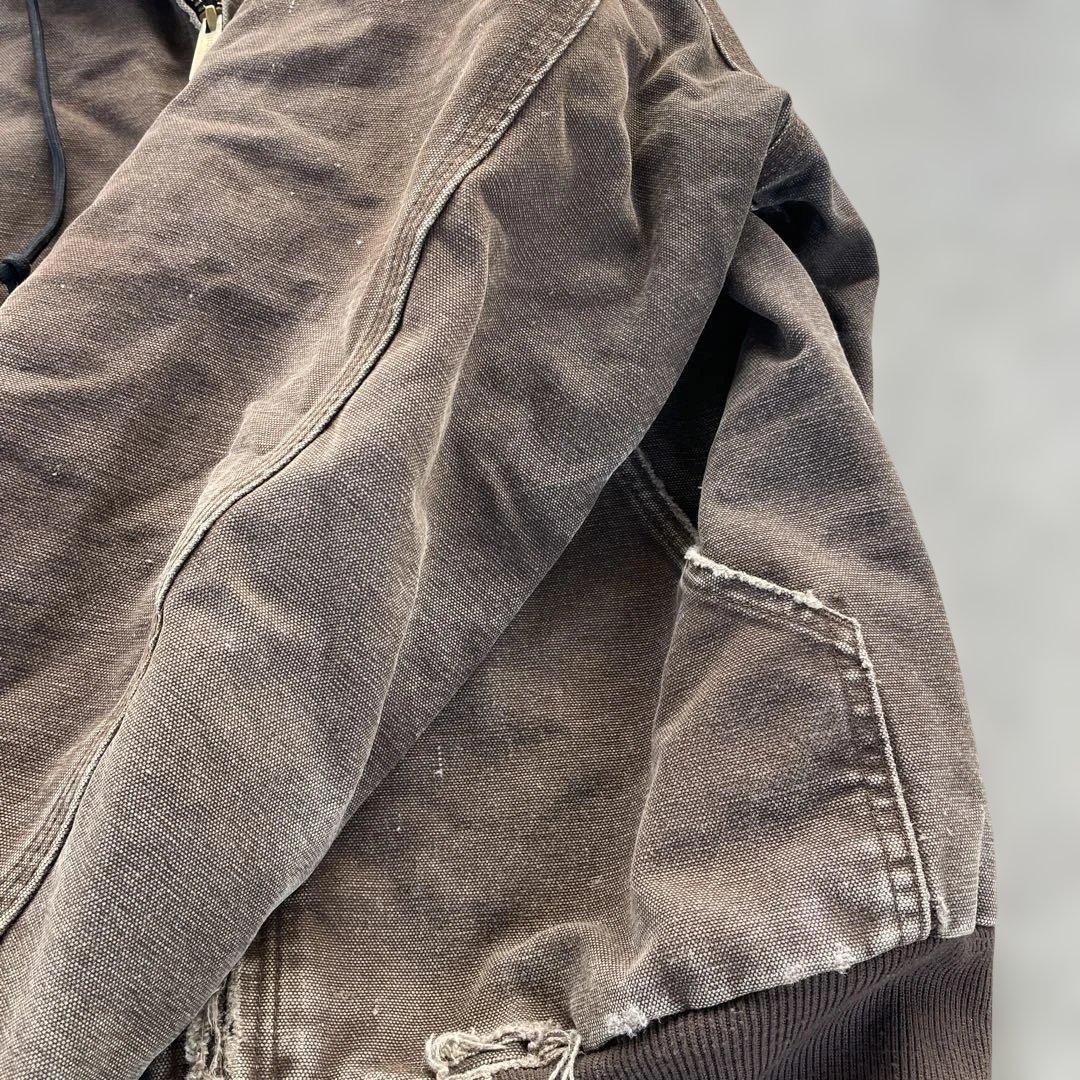 カーハート アクティブジャケット　ボロ　ブラウン