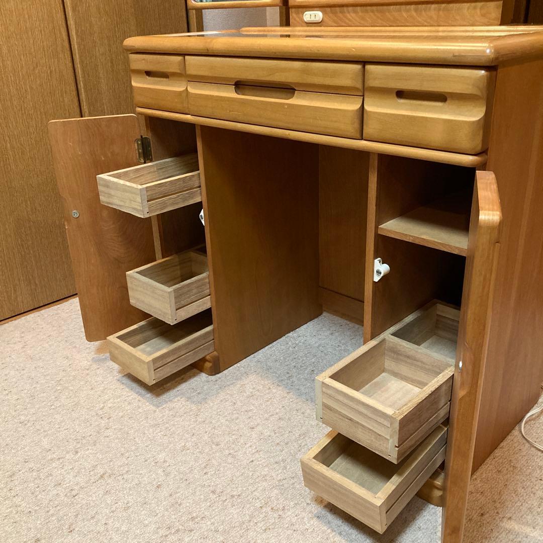 三面鏡　ドレッサー　鏡台