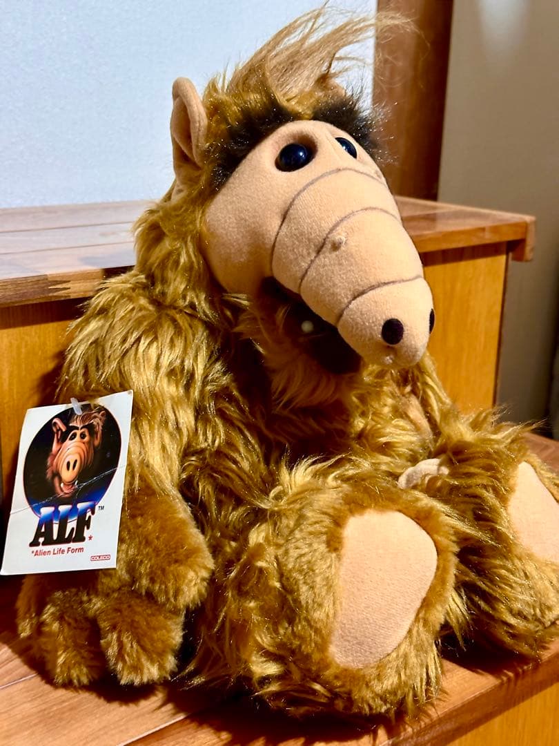 (超希少)タグ付きALF アルフ ぬいぐるみ コレコ社製 40cm ヴィンテージ