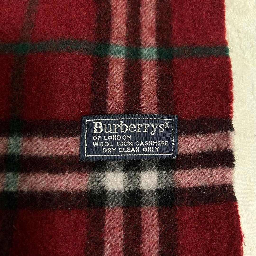 【凛 様】 バーバリー ロンドン カシミヤ マフラー ノバチェック