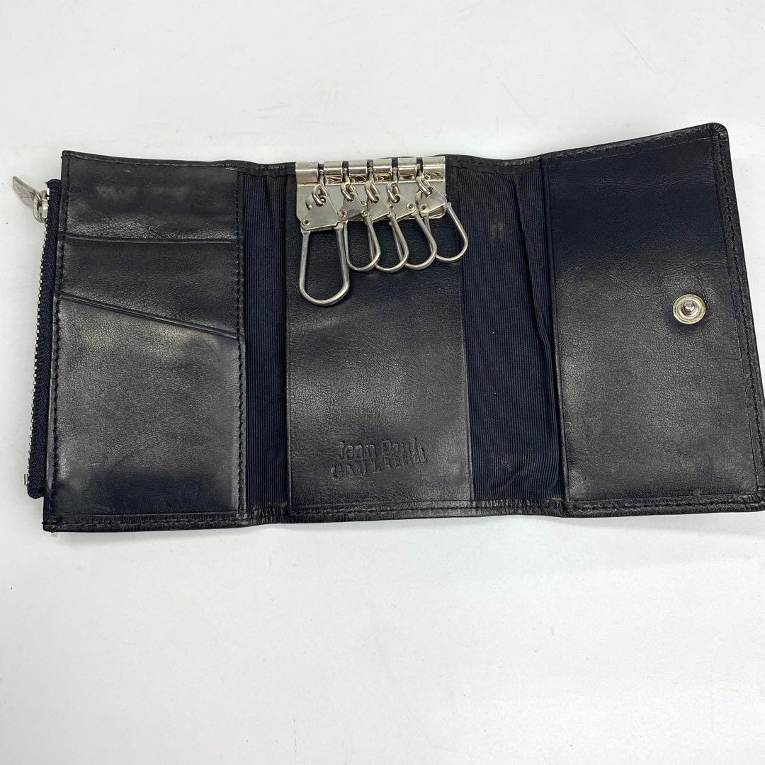 【希少】ジャンポールゴルチエ 　キーケース ハート 剣　5連　ユニセックス