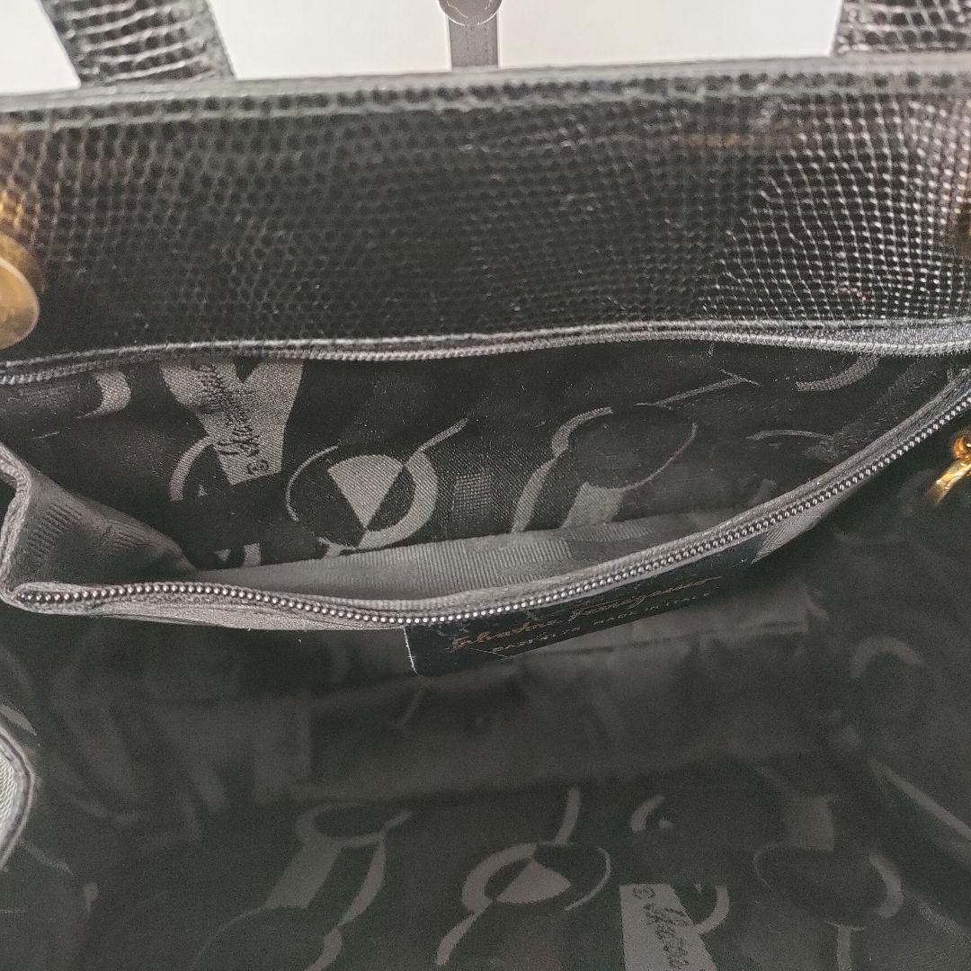 AQE03 サルヴァトーレフェラガモ 美品 ヴァラリボン ハンドバッグ