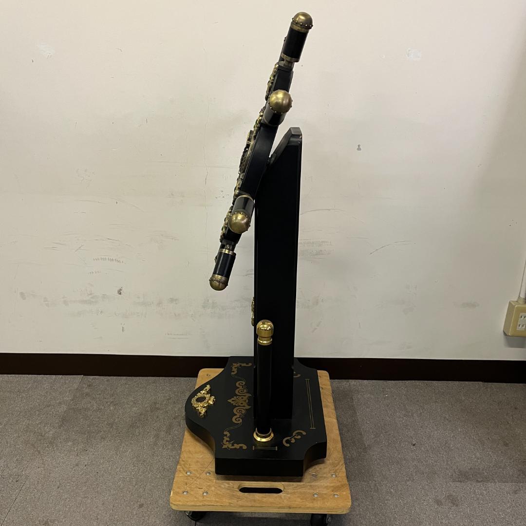 157 船舵 舵輪 飾り 高級 装飾 マリン アンティーク 高さ115㎝