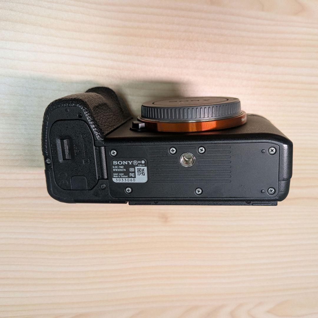 sony α7ii　ミラーレス一眼