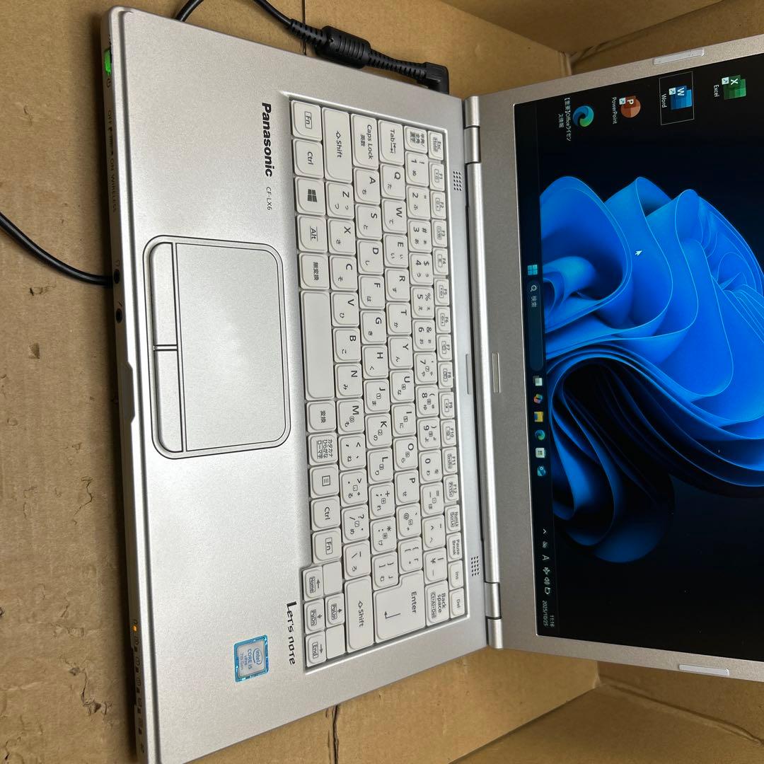 軽量型Panasonic Let's note CF-LX6 8GB/1TB