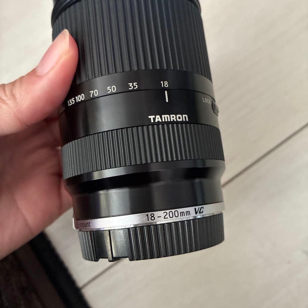 ジャンク品★タムロン　E-mount 18-200mm VC