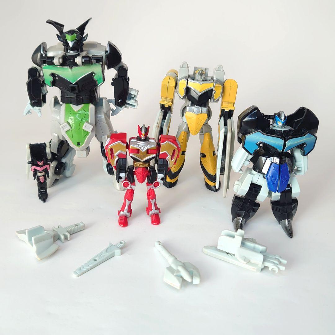 〈ジャンク品〉魔法戦隊マジレンジャー ミニプラシリーズセット