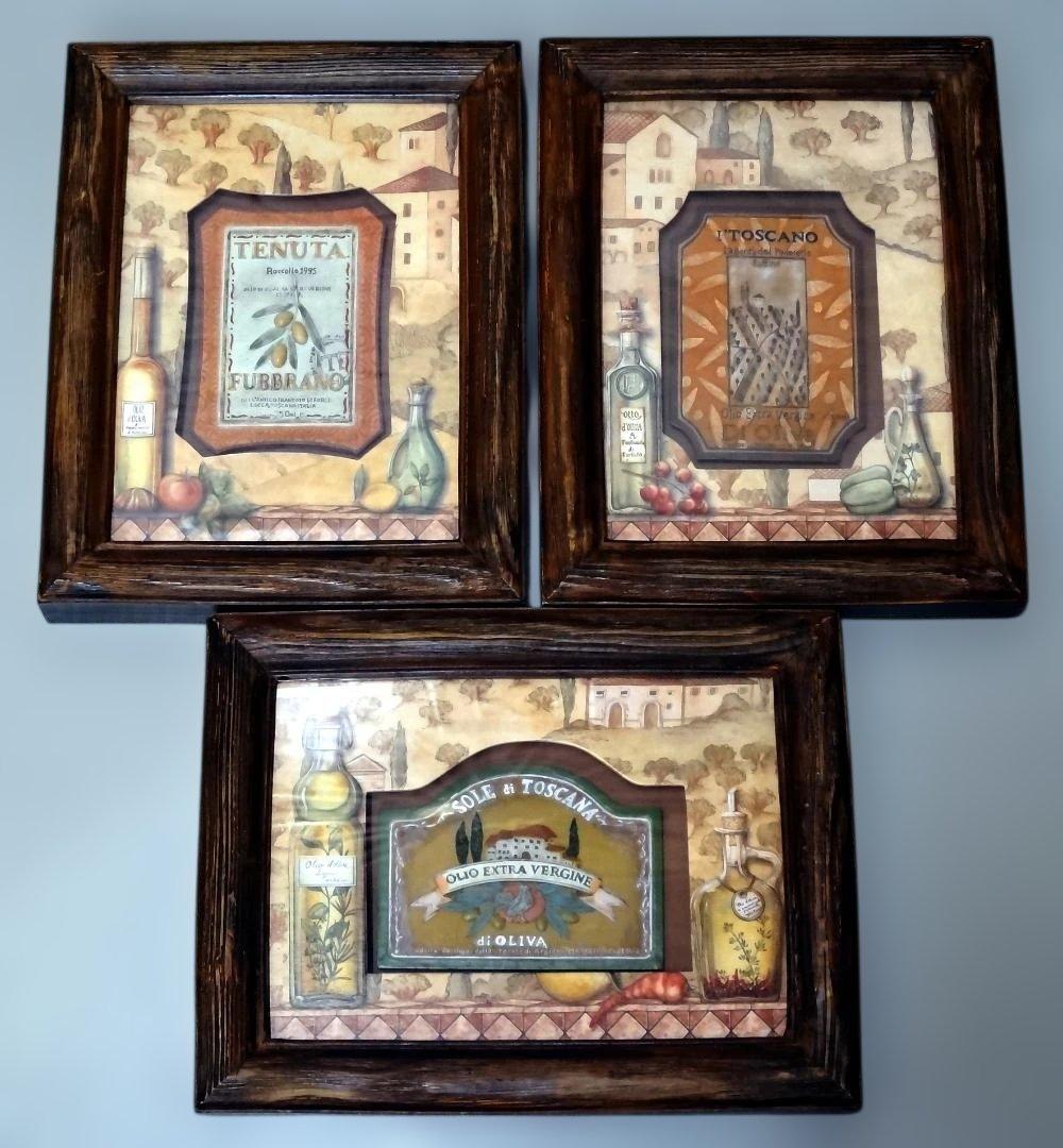 絵画 Charlene Audrey 2004 TuscanToscano 3Set