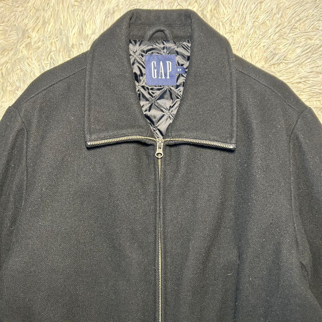 GAP 90's　オールドギャップ　中綿キルティング　フルジップウールジャケット