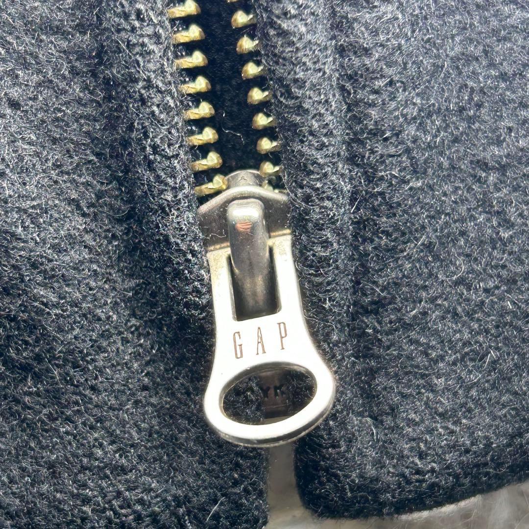 GAP 90's　オールドギャップ　中綿キルティング　フルジップウールジャケット
