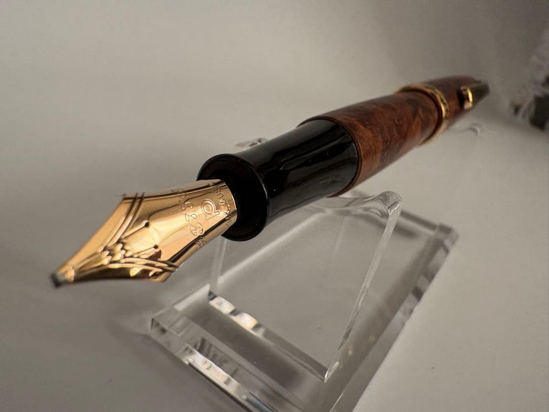 プラチナ万年筆｜3776 センチュリー ブライヤー｜木軸｜MS（ミュージック）