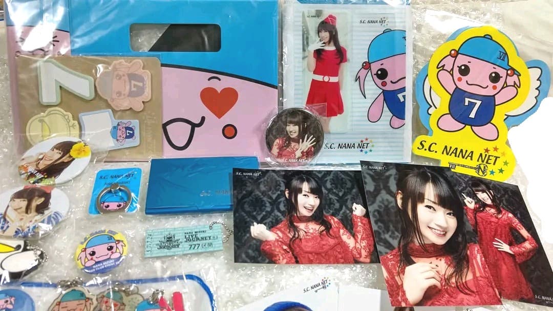 本日限定特別最終大特価☆水樹奈々　ファンクラブグッズ&非売品　まとめ売り