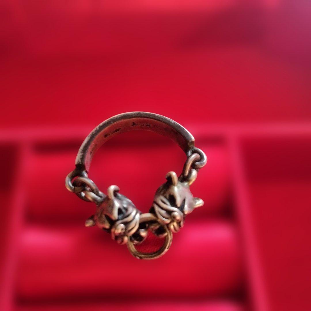 ロイヤルオーダー　リング　指輪　ブルドッグ　ピットブル